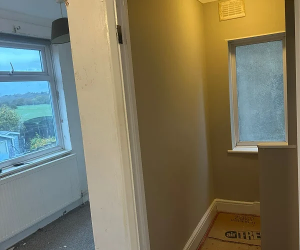 hallway-prepped-for-plaster-building-works-essex-summit