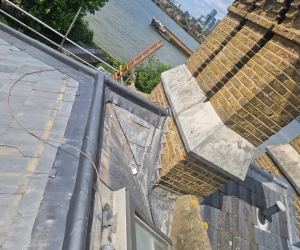 riverfront-building-lead-parapet-and-roofing-london
